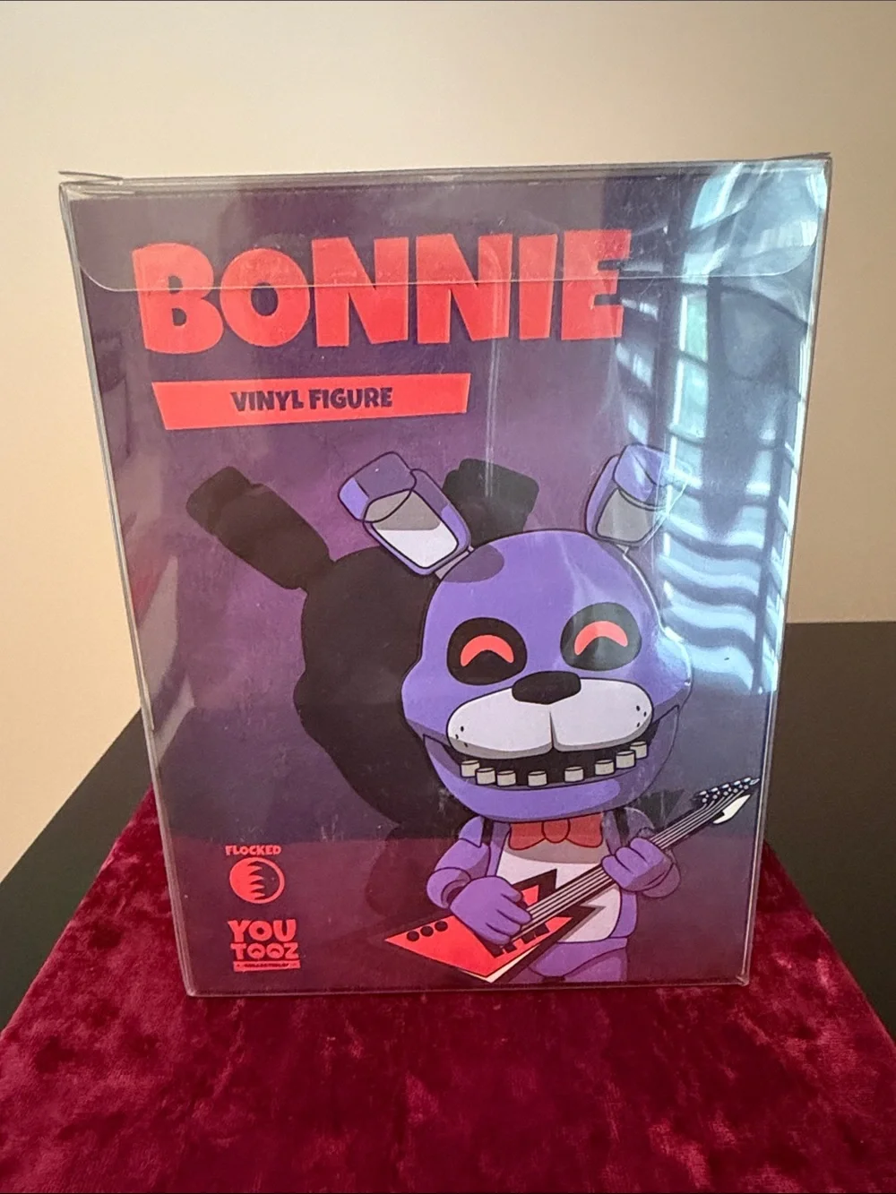 New! Youtooz Five Nights At Freddy’s Flocked Bonnie Vinyl Figure!